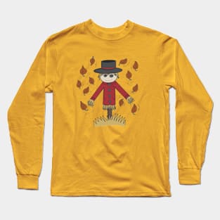 Thanksgiving scarecrow Long Sleeve T-Shirt